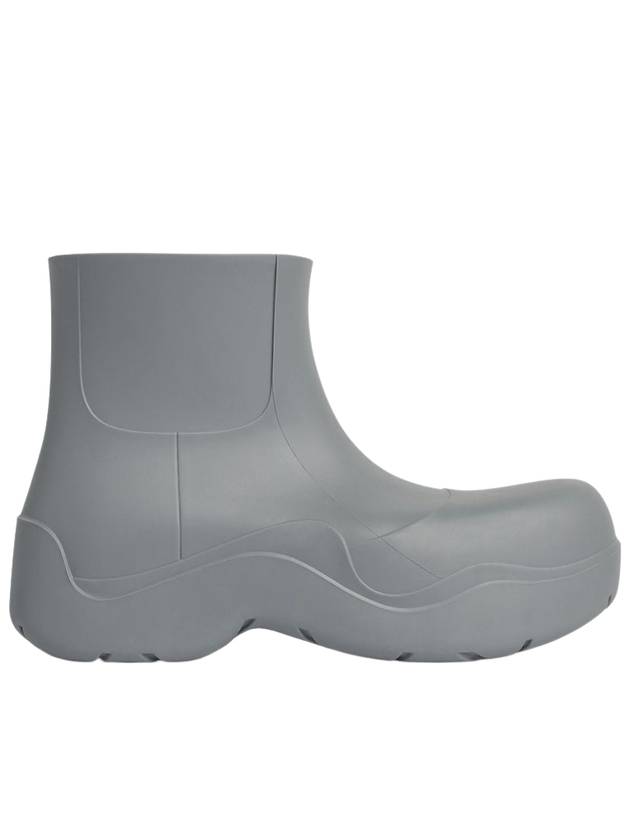 Puddle Rubber Ankle Rain Boots Grey - BOTTEGA VENETA - BALAAN 2