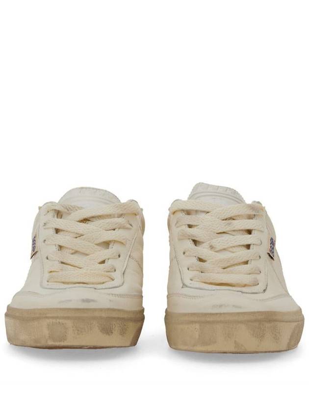 Soul Star Glitter Tab Low Top Sneakers White - GOLDEN GOOSE - BALAAN 6