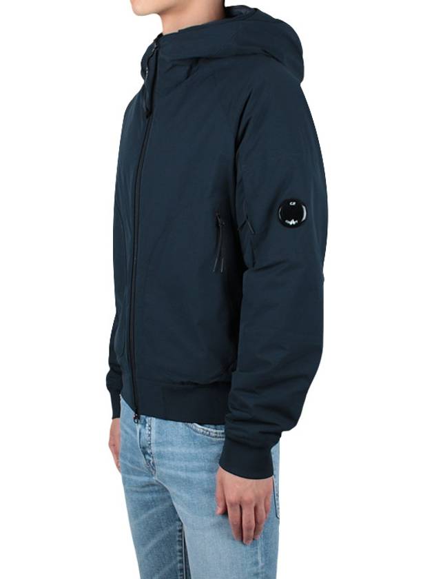 Lens Protech Hooded Jacket Navy - CP COMPANY - BALAAN 5