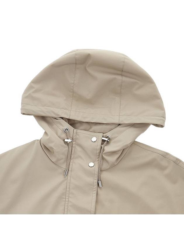 Technical Hooded Jacket Beige - LORO PIANA - BALAAN 7