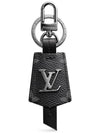 LV Cloches Cles Bag Charm Key Holder Black - LOUIS VUITTON - BALAAN 2