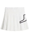 Naomi Pleated Skirt White - J.LINDEBERG - BALAAN 2