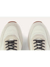 Weekend Work Sneakers Calfskin Suede Ivory - LORO PIANA - BALAAN 5