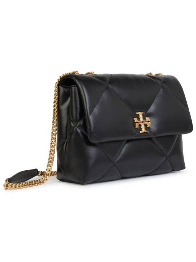 Tory Burch 'Kira' Double Strap Black Leather Bag - TORY BURCH - BALAAN 2