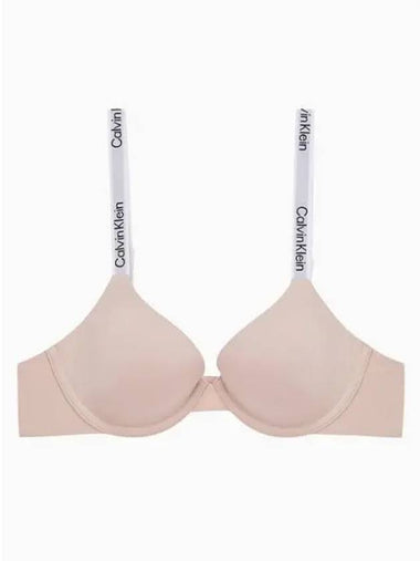 Underwear Women s Tailored Logo AF Demi Bra QF6865ADDTRN - CALVIN KLEIN - BALAAN 1