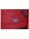 Weno Puffer Zip-Up Jacket Red - DIESEL - BALAAN 9