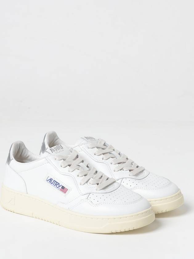 Medalist Silver Tab Low Top Sneakers White - AUTRY - BALAAN 3