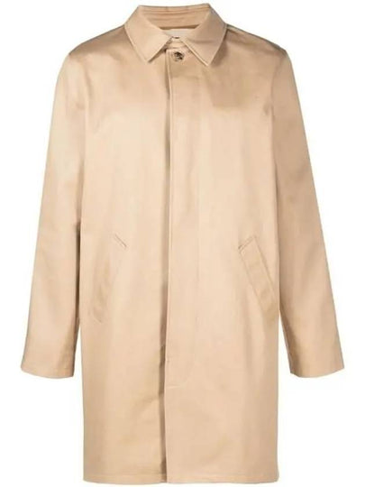 Ville Cotton Gavardin Single Coat Beige - A.P.C. - BALAAN 2