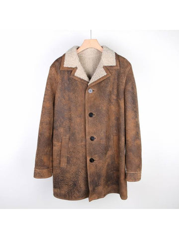 Vintage Mustang Coat Brown BPE453 - NEIL BARRETT - BALAAN 1