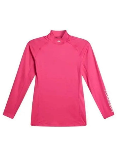 Asa Soft Compression Long Sleeve T-Shirt Pink Peacock - J.LINDEBERG - BALAAN 2