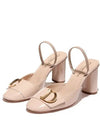 C'est Patent Calfskin Slingback Pumps Nude - DIOR - BALAAN 2