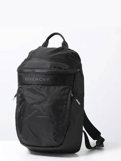 G Trek Logo Nylon Backpack Black - GIVENCHY - BALAAN 2