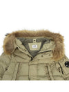 USA McTon Goggle Down Parka Silver Sage 15CKOW013C 005709G 335 Can be worn by adults - CP COMPANY - BALAAN 6