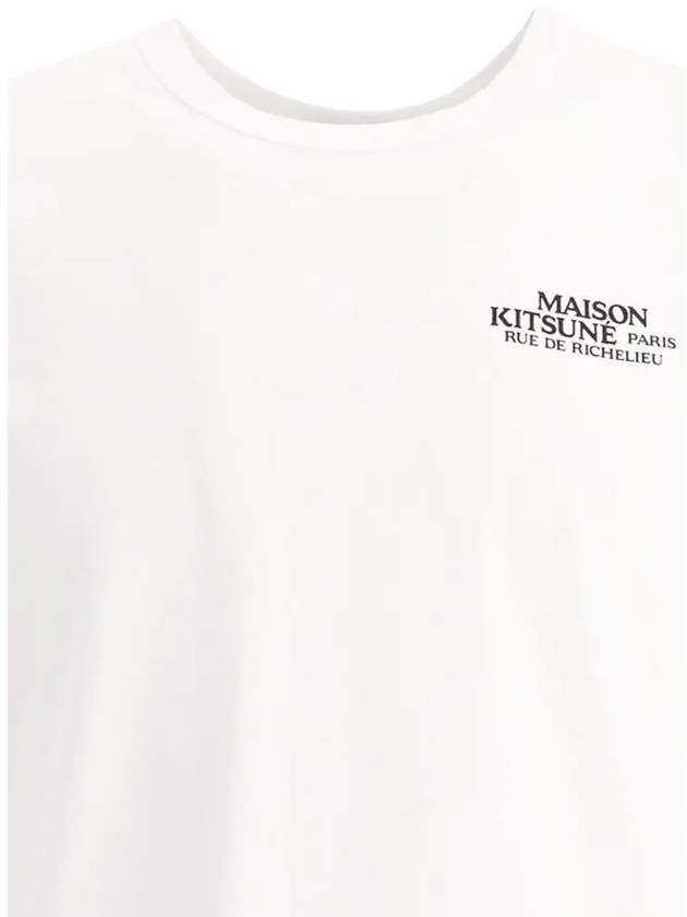 Richelieu Classic Short Sleeve T-Shirt White - MAISON KITSUNE - BALAAN 5