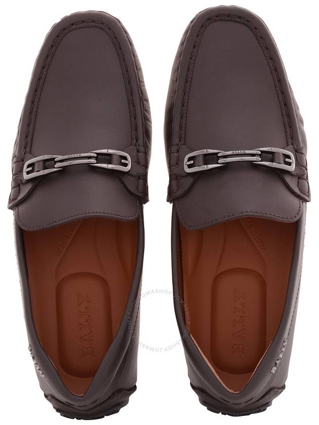 Bally Ebano Pinter Leather Drivers, Brand Size 6 ( US Size 7 ) - BALLY - BALAAN 3