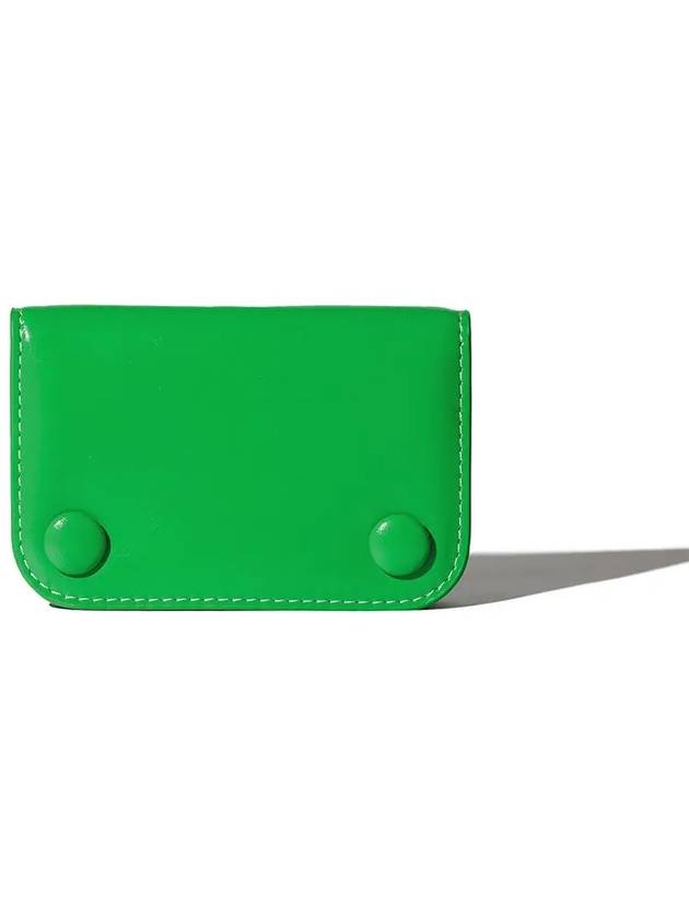 Dot compact business card card wallet green - LE MASQUE - BALAAN 3