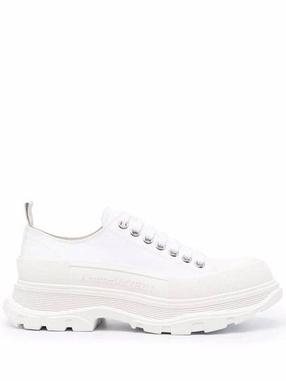 Tread Slick Low Top Sneakers White - ALEXANDER MCQUEEN - BALAAN 2