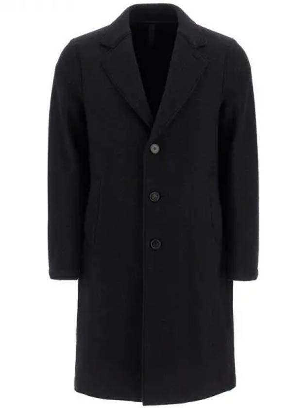 Single breasted virgin wool coat 270327 - HARRIS WHARF LONDON - BALAAN 1