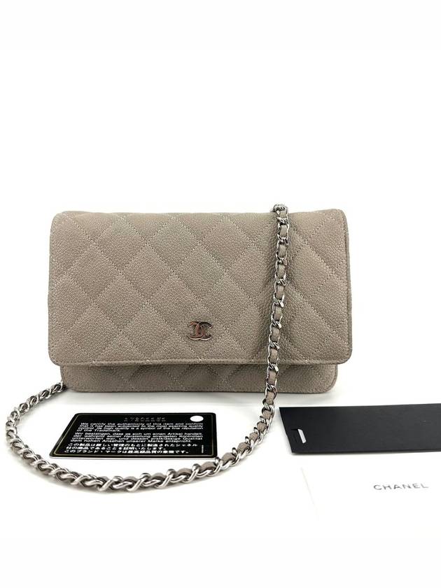 Matt caviar woc mini bag cross - CHANEL - BALAAN 1