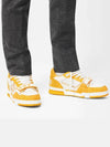 LV Trainer Velcro Sneakers Yellow 1A9ZD4 - LOUIS VUITTON - BALAAN 5