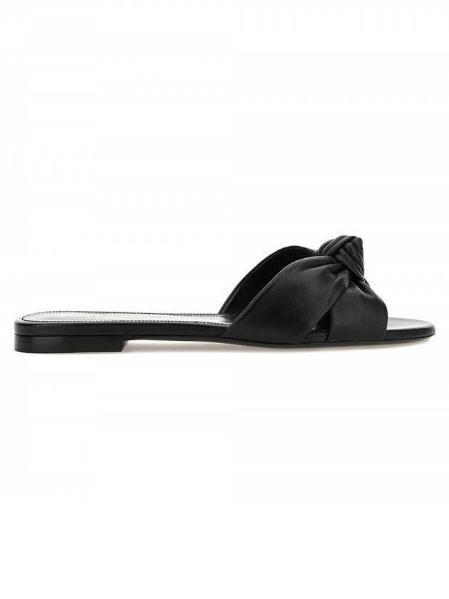 Bianca 05 Mule Black - SAINT LAURENT - BALAAN.