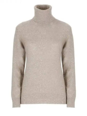 Sequin high neck knit - FABIANA FILIPPI - BALAAN 1