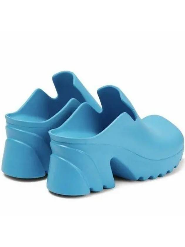 Rubber Flash Platform Sandal Heels Blue - BOTTEGA VENETA - BALAAN 2