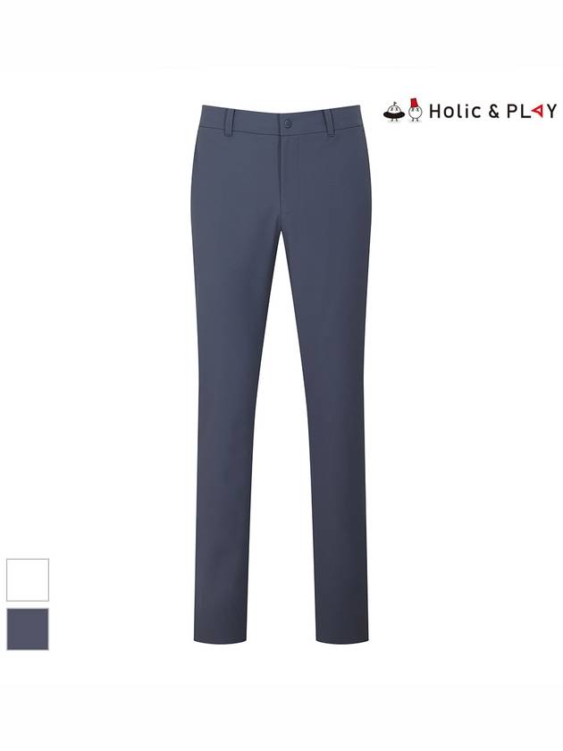 back pocket decorative tape signature basic pantsHE2MPT001 - HOLIC&PLAY - BALAAN 1