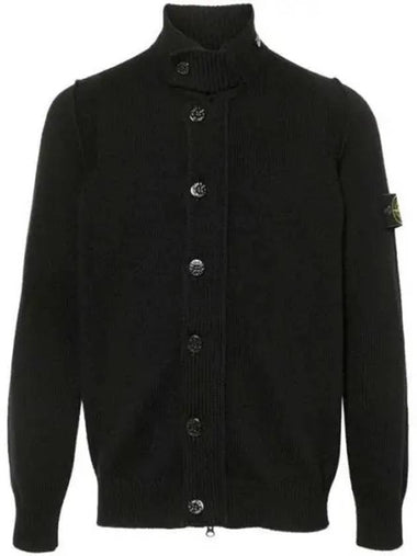 8115547A3 Wappen patch lambswool button zip up cardigan 1207568 - STONE ISLAND - BALAAN 1