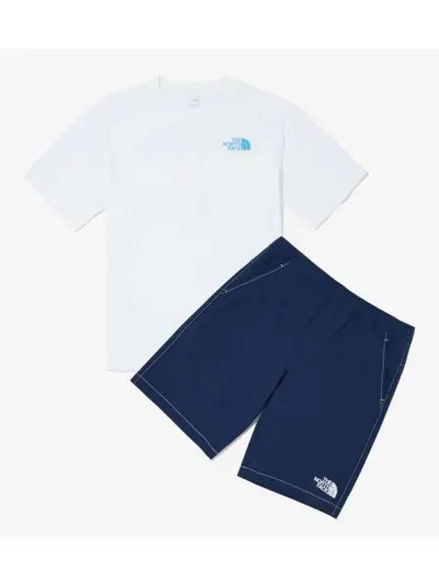 The North Face KIDS CAMPER Crew Set NT7UQ14T WHT - THE NORTH FACE - BALAAN 1