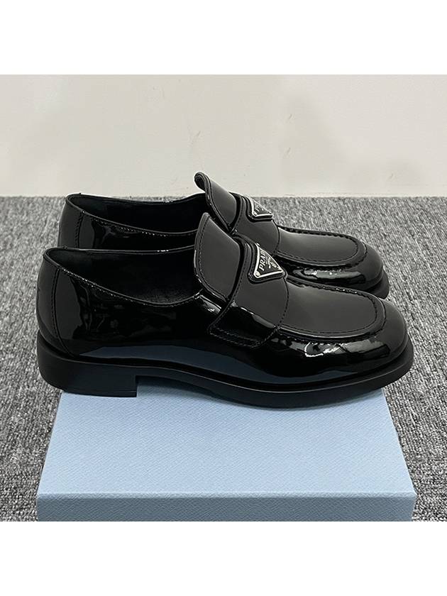 Patent Leather Loafers Black - PRADA - BALAAN 5