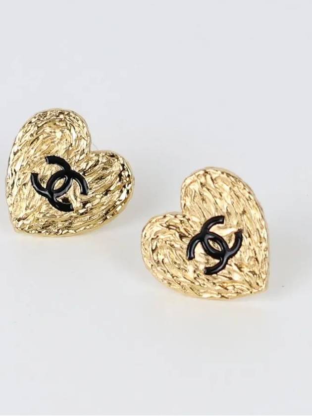 Heart CC Logo Earrings ABC948 - CHANEL - BALAAN 2