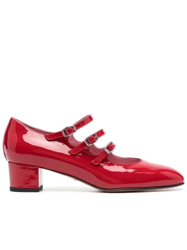 Carel Paris Red Leather Pumps - CAREL - BALAAN 1