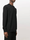 back logo printing brushed sweatshirt black - PAUL SMITH - BALAAN 4