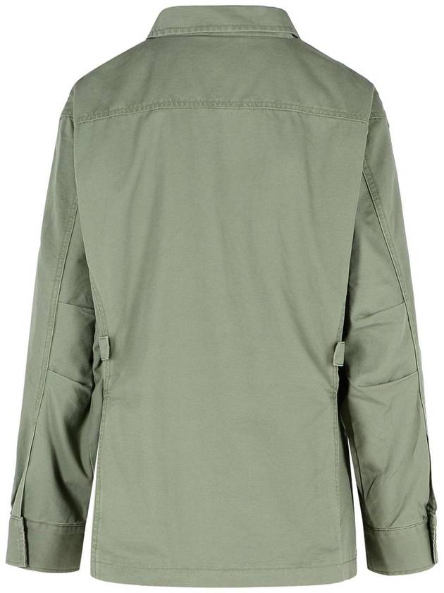 Closed Green Cotton Jacket - CLOSED - BALAAN 3