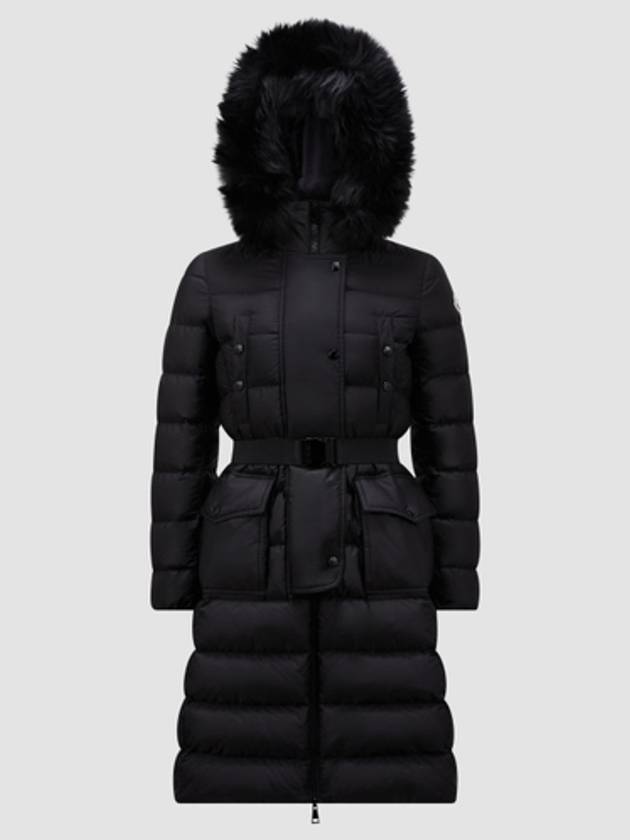 Women's Khloe Long Down Padding Black - MONCLER - BALAAN 2