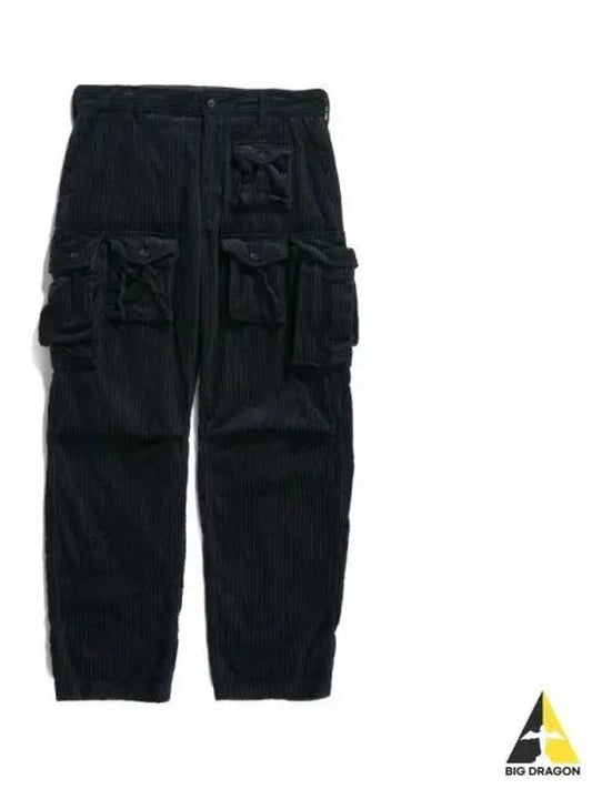 FA Pant A Dk Navy Cotton 4 5W Corduroy 23F1F016 NQ298 SD017 Pants - ENGINEERED GARMENTS - BALAAN 1