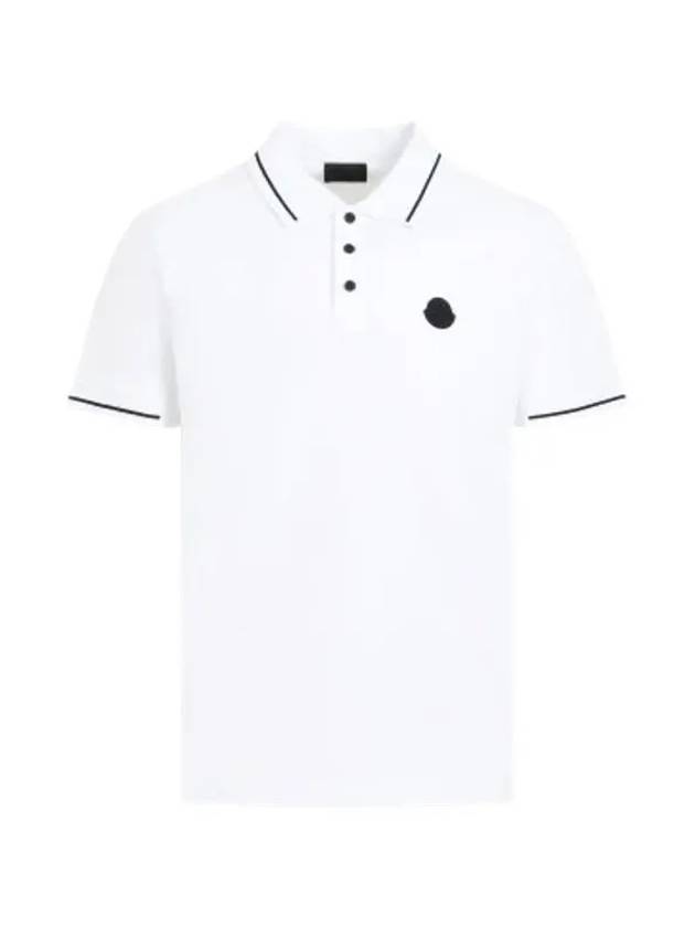 Men s PK short sleeve t shirt white 8A0000189A16 001 - MONCLER - BALAAN 3