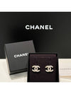 Women s Earrings Champagne Gold Crystal - CHANEL - BALAAN 4