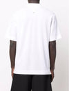 Men's Logo Patch Short Sleeve Polo Shirt White - FENDI - BALAAN 6