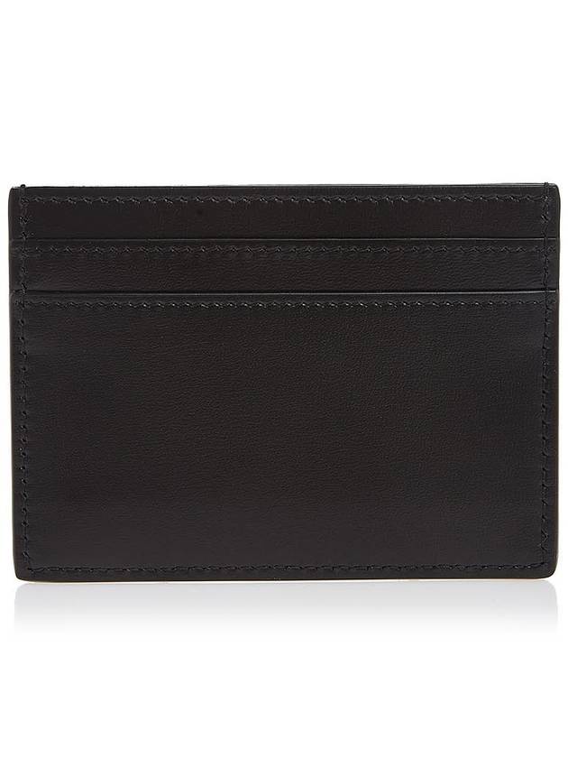 Mini Monogram Card Wallet Black - SAINT LAURENT - BALAAN 4