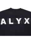 Invert Logo Short Sleeve T-shirt Black - 1017 ALYX 9SM - BALAAN 8