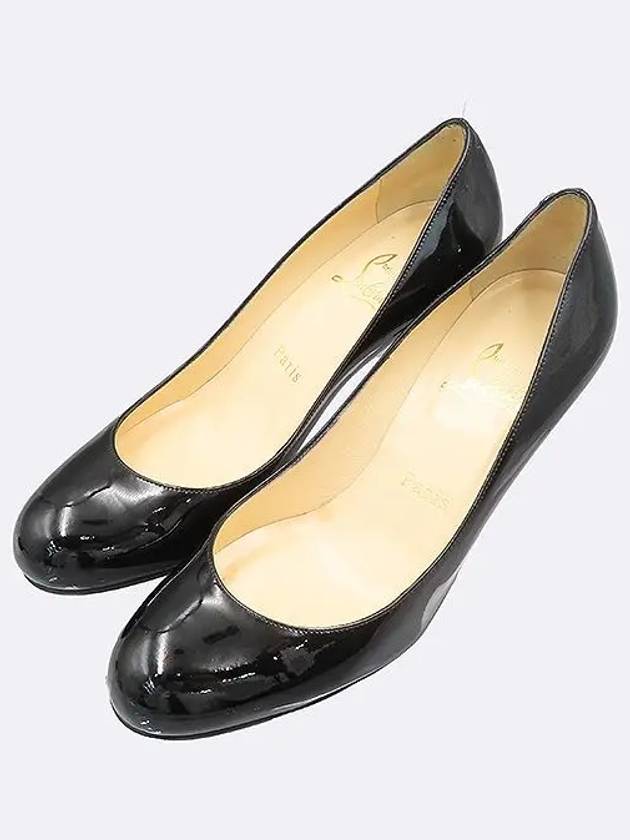 Black Color Patent Pumps Women s Shoes 230MM - CHRISTIAN LOUBOUTIN - BALAAN 4