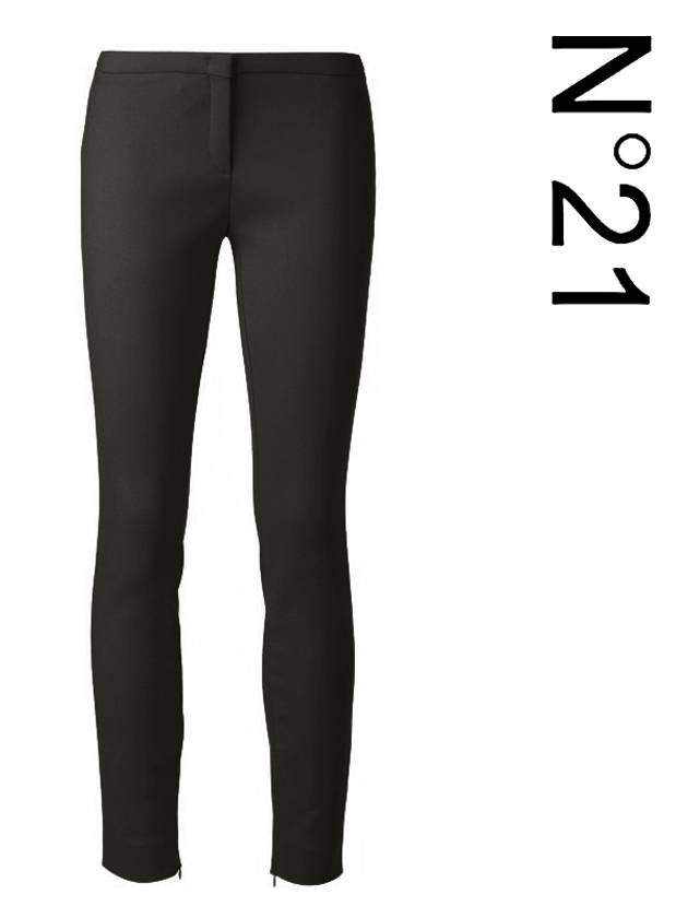 Women's Slim Fit Skinny Pants Black - Nº 21 - BALAAN 2