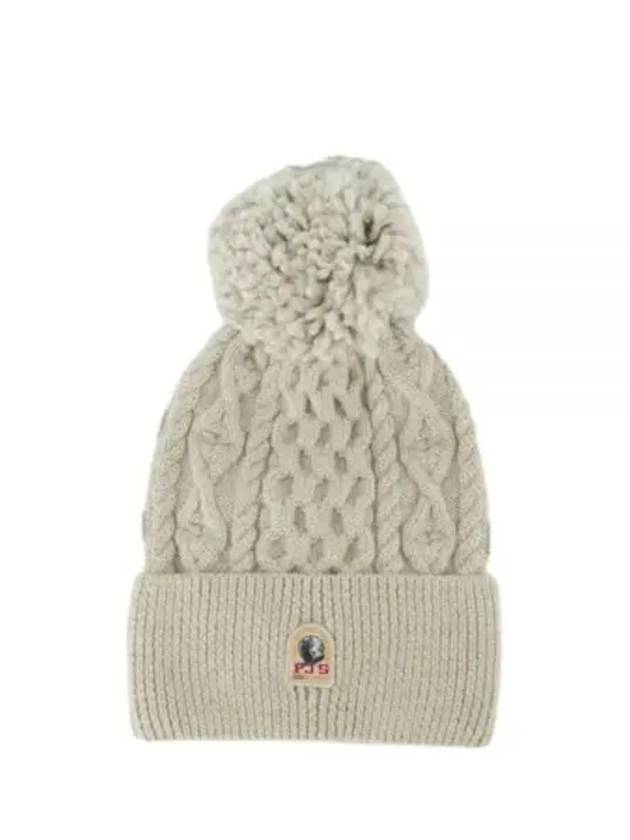 ARAN POM HAT PAHAHA05 269 knit beanie - PARAJUMPERS - BALAAN 1