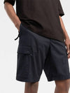 Cargo Bermuda Shorts Navy - STONE ISLAND - BALAAN 4