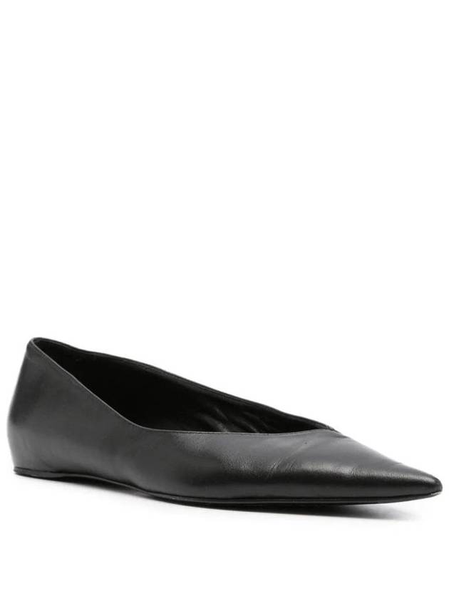 Pointed Toe Ballerina Black - TOTEME - BALAAN 3