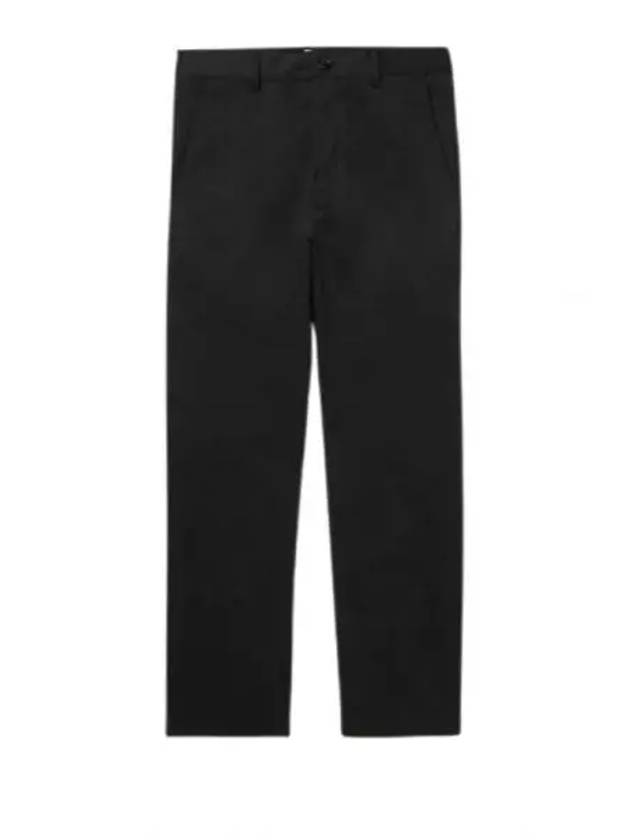 Cotton Chino Straight Pants Black - AMI - BALAAN 2