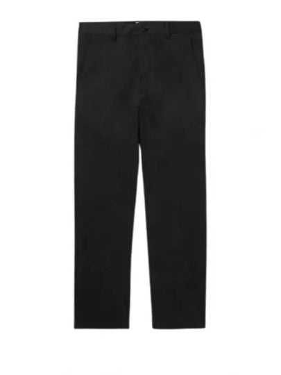 Cotton Chino Straight Pants Black - AMI - BALAAN 2