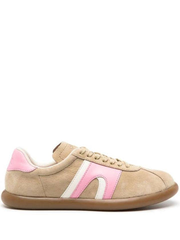 Pelotas Soller Nubuck Low Top Sneakers Beige - CAMPER - BALAAN 1